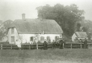 Photograph of Creeches Farm, Hook,  late 19th Century