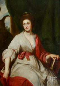 Portrait of Lady Diana Beauclerk (1734 -1808) attributed to George Perfect Harding c 1841, after John Powell and Sir Joshua Reynolds