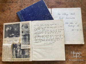 Minute Books (3) Village Hall Fund Committee of Hook, Greatfield and Greenhill