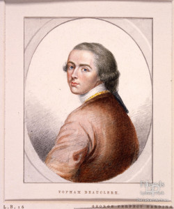 Portrait of Topham Beauclerk (1739-1780) by George Perfect Harding, 19th Century