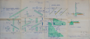Plan of Ministry of Works Standard Hut c1950