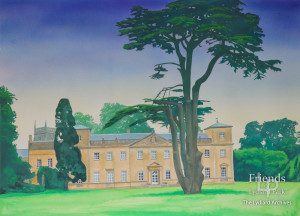 Painting of Lydiard House by Ken White