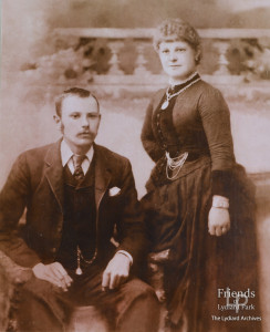 Photograph of Mary Jane (Brown) and her husband Charles Thomas Landsdown, late 19th Century