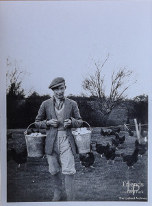 Photograph of Arthur Wheeler, Hook Farm, Lydiard Tregoze c1930