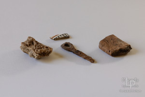 Archaeological finds - Walled Garden, Lydiard Park