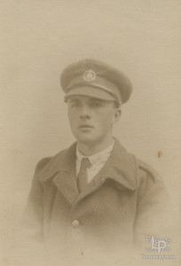 Photograph of Vernon St.John, 6th Viscount Bolingbroke, in army uniform, c1917