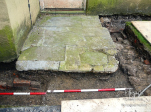 Archaeological investigation, Lydiard House, rear garden, 2007