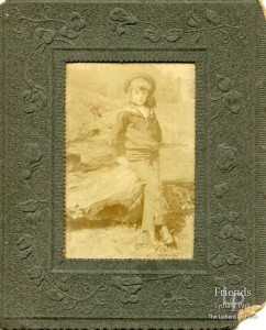 Photograph of Vernon St.John in sailor suit, c1903