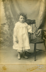 Photograph of Vernon St.John as an infant, 1899