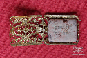 Miniature clasp case - needlework item