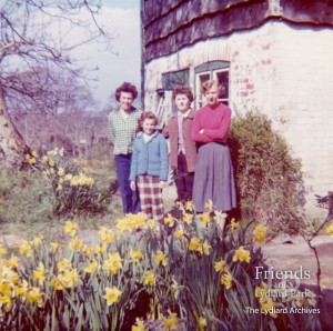 Photograph of Catherine McLean's family at Moorhayes c 1960s