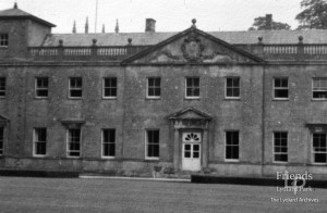 Photograph of SW façade of Lydiard House, 1950s
