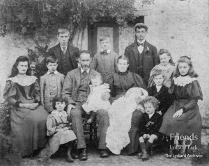 Photographs (2) of family of Edwin Edmonds, late 19th Century