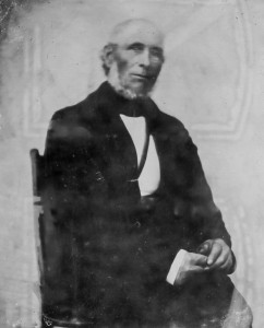 Photograph of Jacob Edmonds, Parish Clerk, Lydiard Tregoze, 19th Century