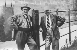 Photograph of Mervyn and Frederick (Fred) Edmonds, c1950s