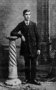 Photograph of Nelson Edmonds (1891-1919) c1907
