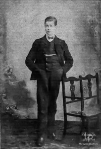 Photograph of Albert Edmonds, c1903