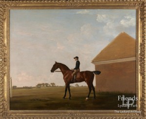 Turf, with Jockey up, at Newmarket, by George Stubbs, c1766