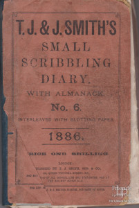 1896 Diary of Elliot Woolford of Hook Farm, Lydiard Tregoze