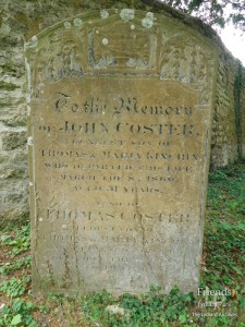 Grave - Kinchin; John Coster and Thomas Coster