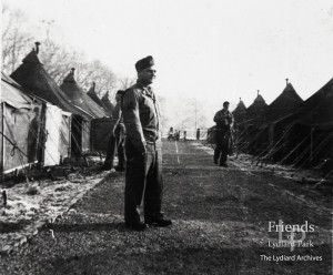 Photographs (10) of American servicemen at 302nd Station Hospital, Lydiard Park