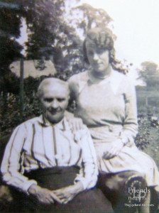 Photograph of Beatrice Mary Hatter and her grandmother