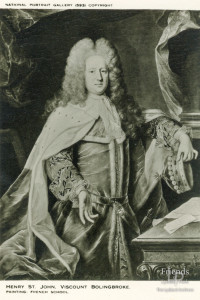 Postcard of Henry St.John, 1st Viscount Bolingbroke