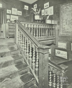 Photograph of Battersea House interior, 1906