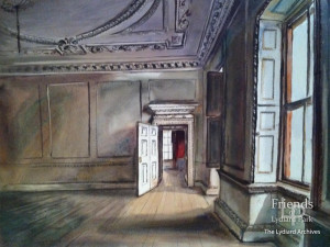 The Dining Room, Lydiard House, by George Campbell Tinning,  c1951