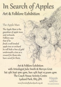 Apple tree drawings by Julie Smith