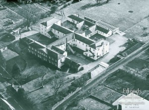 Aerial view of Cricklade & Wootton Bassett Union Workhouse