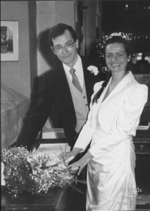 Wedding of Sue Pready and Andrew Yeoward 1989